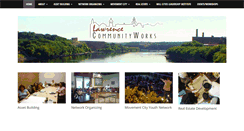 Desktop Screenshot of lawrencecommunityworks.org